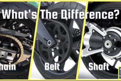 Chain Drive vs Belt Drive vs Shaft Drive in Motorcycles | Which is Better?