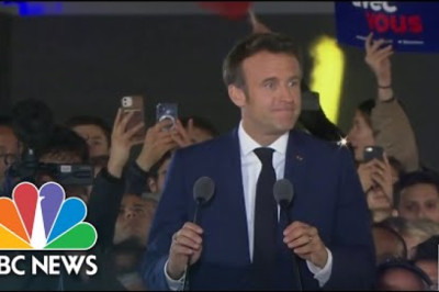Emmanuel Macron Re-Elected As French President