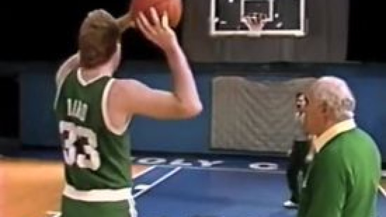 Larry Bird in Action
