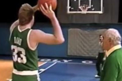 Larry Bird in Action