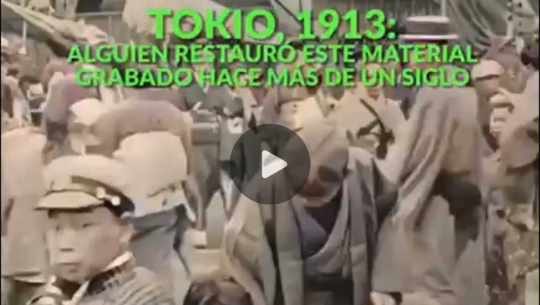 1913 Street views from Tokyo