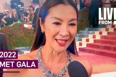 Michelle Yeoh DAZZLES in Prabal Gurung at Met Gala 2022