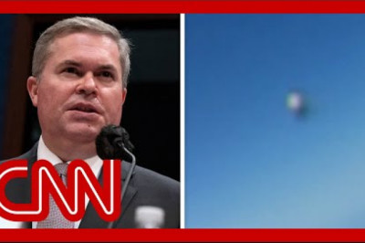 'I do not have an explanation': Pentagon official shows video of unidentified object