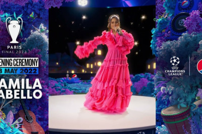 Camila Cabello x 2022 UEFA Champions League Final Opening Ceremony presented by Pepsi