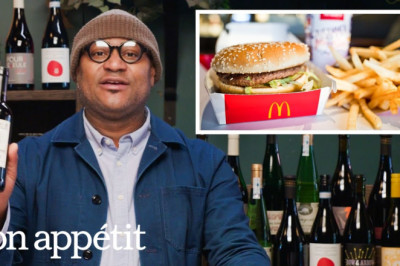 Sommelier Pairs Wine With McDonald's, Taco Bell, KFC and More | World Of Wine | Bon Appétit
