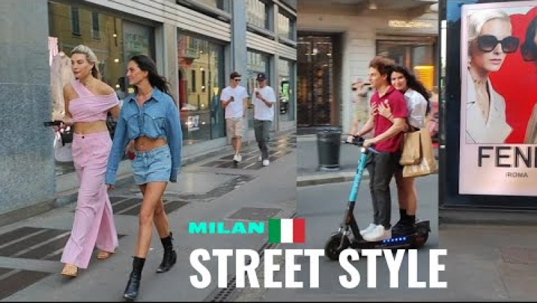 FASHION TRENDS 2022 Street looks in MILAN
