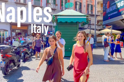 Naples, Italy 🇮🇹 - Summer 2021 - 4K-HDR Walking Tour (▶161min)