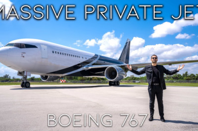 Inside One of The Largest PRIVATE JETS in The World