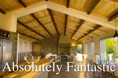LOS ANGELES IN UMBRIA. Luxury House Tour, Italy.