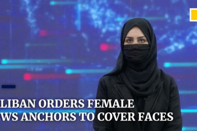 Taliban orders Afghan female TV presenters to cover their faces on air