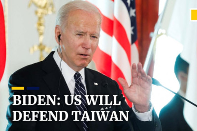 US President Joe Biden says US military will defend Taiwan if attacked