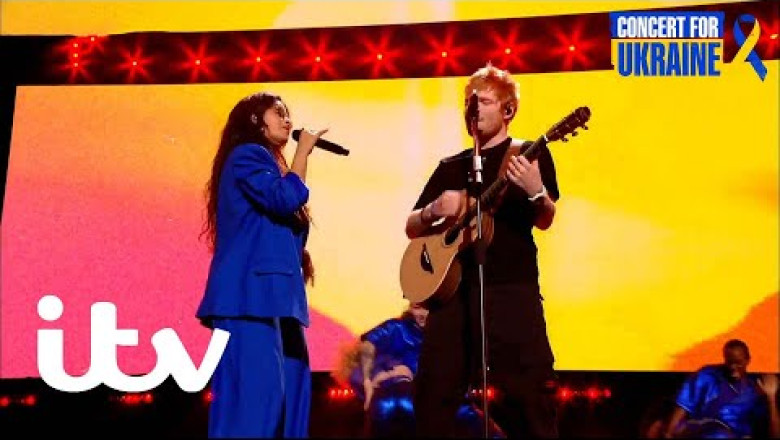 Camila Cabello and Ed Sheeran's First EVER Performance of 'Bam Bam' Together | ITV