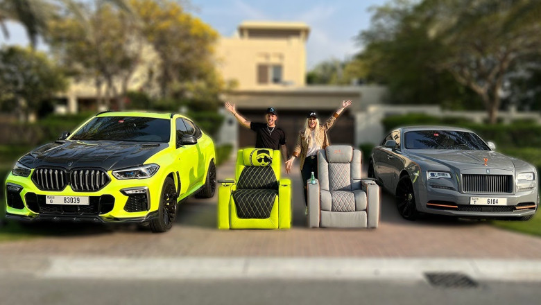 My New Rolls Royce Cinema Chairs