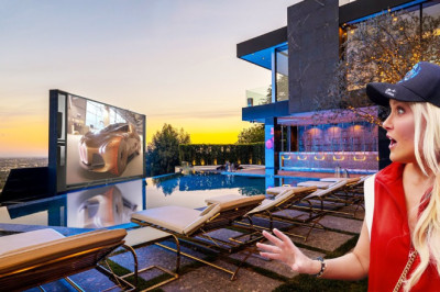 This Mega Mansion has a Supercar Elevator!
