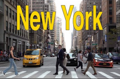 New York USA. The largest city in the US. People, Sights and more