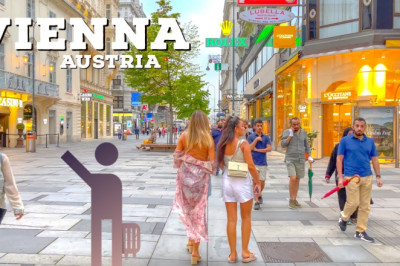Vienna, Austria 🇦🇹 - Summer Walk 🌞 - 4K-HDR Walking Tour (▶136min)