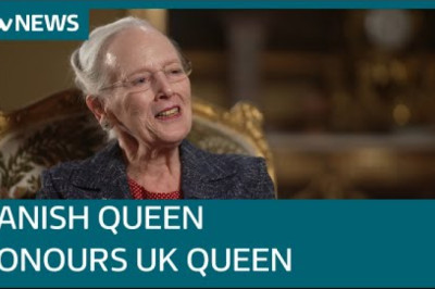 Queen Margrethe II of Denmark says Queen Elizabeth II made 'enormous impression' on her | ITV News