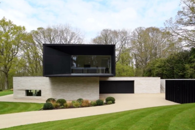 A Beautiful British House Set In A Lush Orchard