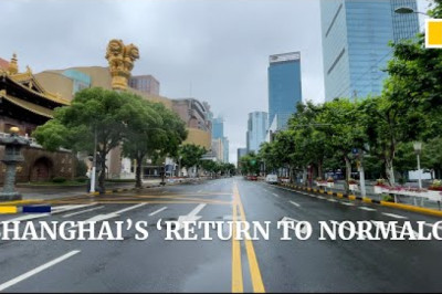 Downtown Shanghai remains deserted despite ‘reopening’