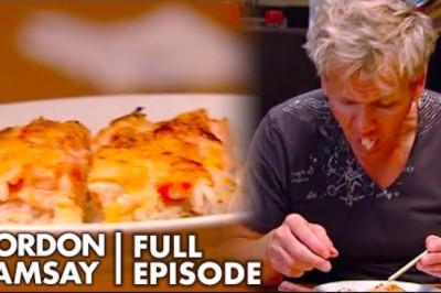 Gordon Ramsay Tries The Infamous Sushi-Pizza | Kitchen Nightmares FULL EPISODE