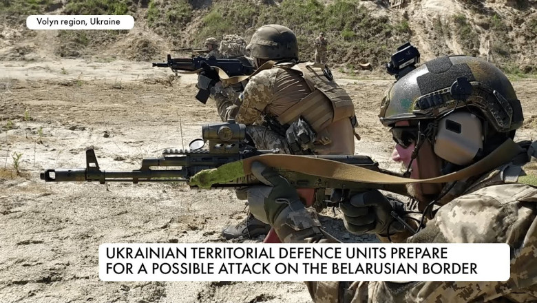 Territorial Defence Unit shows how it will destroy Russian invaders ...