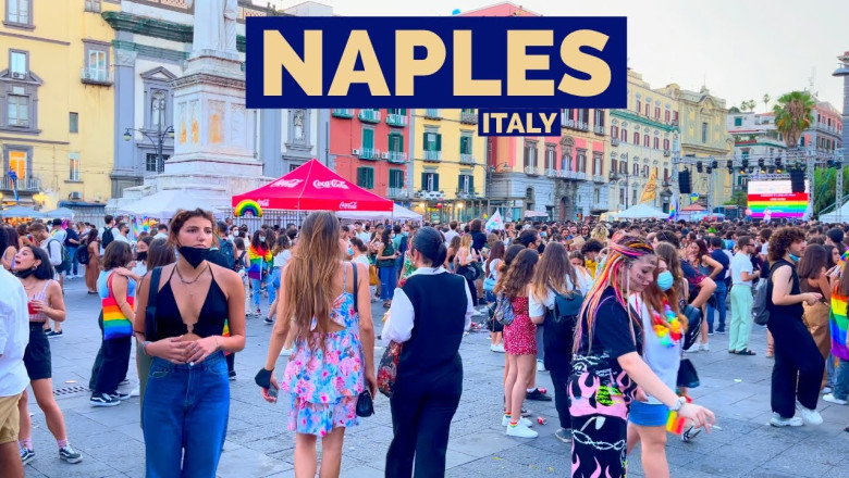 Naples, Italy 🇮🇹 - Summer Walk - 4K-HDR Walking Tour (▶155min)