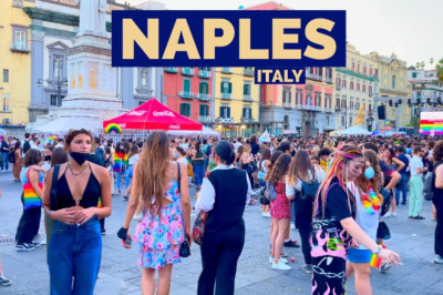 Naples, Italy 🇮🇹 - Summer Walk - 4K-HDR Walking Tour (▶155min)