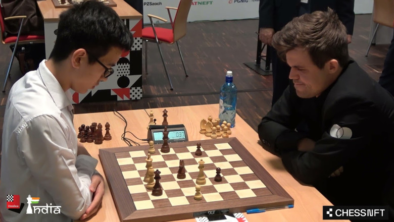 Magnus Carlsen stunned by 17-year-old super talent Abdusattorov Nodirbek | World Rapid 2021