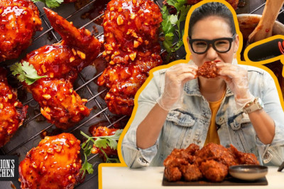 Korean Vampire Chicken + MY not-so-great attempt at mukbang 😆 | Marion’s Kitchen