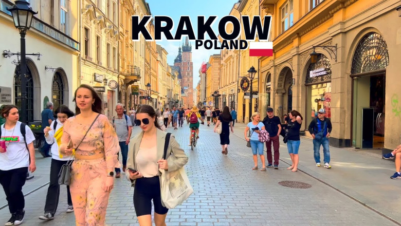Krakow, Poland 🇵🇱 - Summer 2022 🌞- Walking Tour 4K-HDR  (▶114 min)