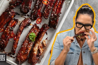 The COFFEE PORK RIBS recipe I HAD to make | Air fryer Coffee Pork Ribs | Marion’s Kitchen