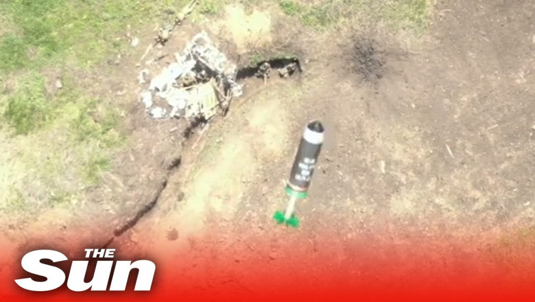 Ukraine Drone Drops Grenade In Russian Soldiers Trench | Nexth City