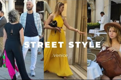 What are people wearing in VENICE, ITALY🇮🇹 Street style #vogue #venicebeach #italy2022