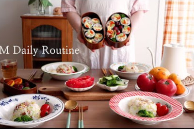 5 AM The start of a pleasant day / picnic lunch, morning routine vlog