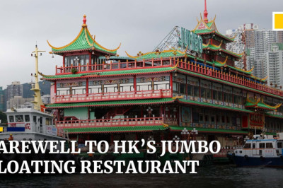 Hong Kong's famous Jumbo Floating Restaurant leaves long-time home for new secret location