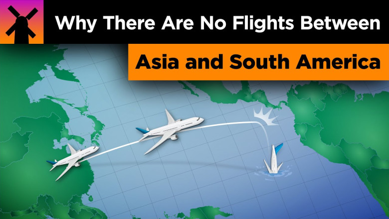 Why There Are NO Flights Between East Asia and South America