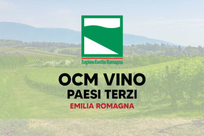 OCM Vino. Misura Promozione sui mercati dei paesi terzi. Campagna 2022/2023. Finanziamento a fondo perduto per la promozione dei vini sui mercati dei paesi terzi.Emilia Romagna