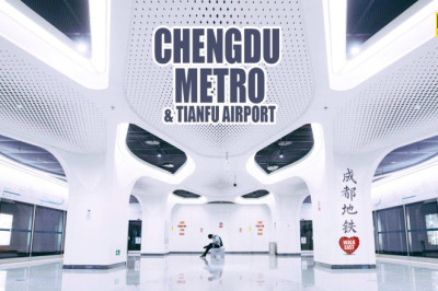 Chengdu Metro and Tianfu Airport | The Art of Infrastructure | Sichuan, China | 4K HDR