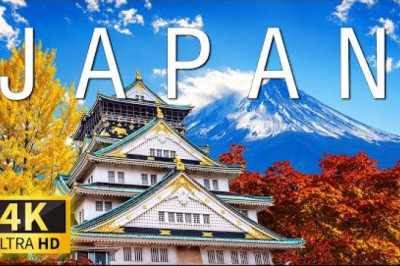 TRAVEL AROUND JAPAN (4K UHD) - Relaxing Music With Wonderful Natural Landscapes For Stress Relief