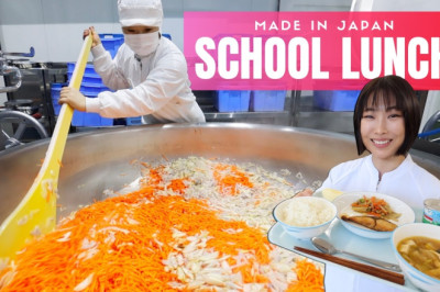 How School Lunches are Made in Japan