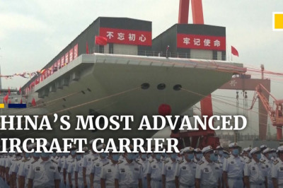 What is known about the Fujian, China’s first home-designed aircraft carrier