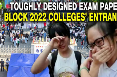 Beijing uses hardest Gaokao exam to lessen the employment challenge/Record 12M sit for 2022 Exam