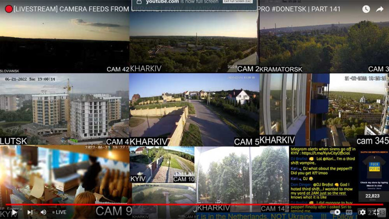 🔴Live web cams Ukraine | KYIV KHARKOV LVIV DNIPRO DONETSK