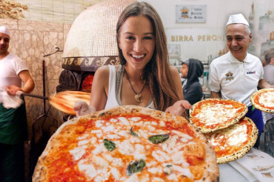 Eating The World's Best Pizza in ITALY