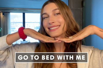 Hailey Bieber Has Never Looked Back After This Skincare Step | Go To Bed With Me | Harper's BAZAAR