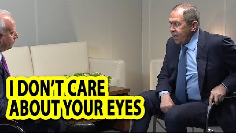 Russian FM Lavrov gave a Very Tough interview to a BBC journalist