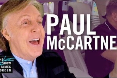 Welcome Paul McCartney @Carpool Karaoke