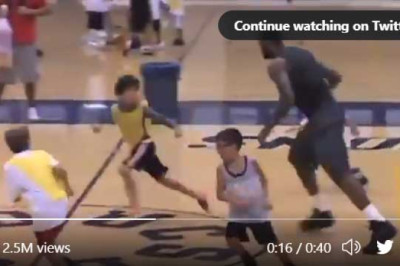 Young LeBron already pointed his way. When I went to elementary school, he was unstoppable. ;)