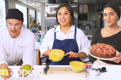 4 Pro Chefs Turn Fruit Into Dessert | Test Kitchen Talks | Bon Appétit