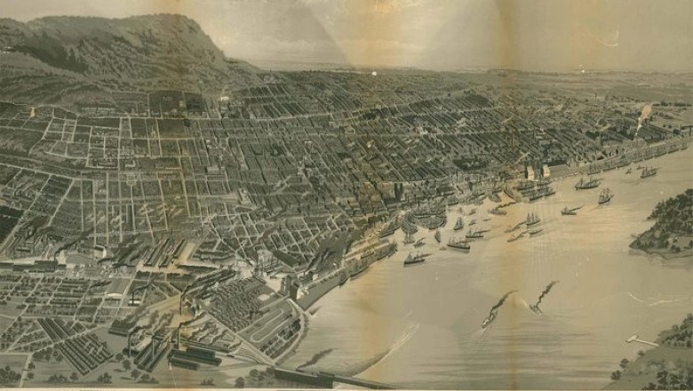 City of Montreal, Canada, 1888.